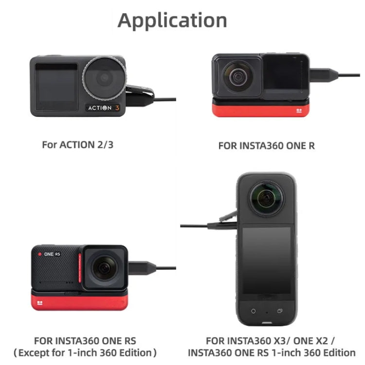 For DJI Pocket 3 / Action 4 / 3 / 2 Sunnylife MC490 Collar Microphone Motion Camera Recording Wheat