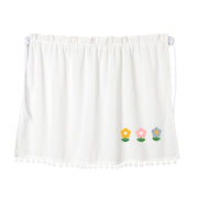 Car Sun Protection Blackout Curtain Cartoon Sunshade Curtain, Pattern: Yellow Pink Blue Flower