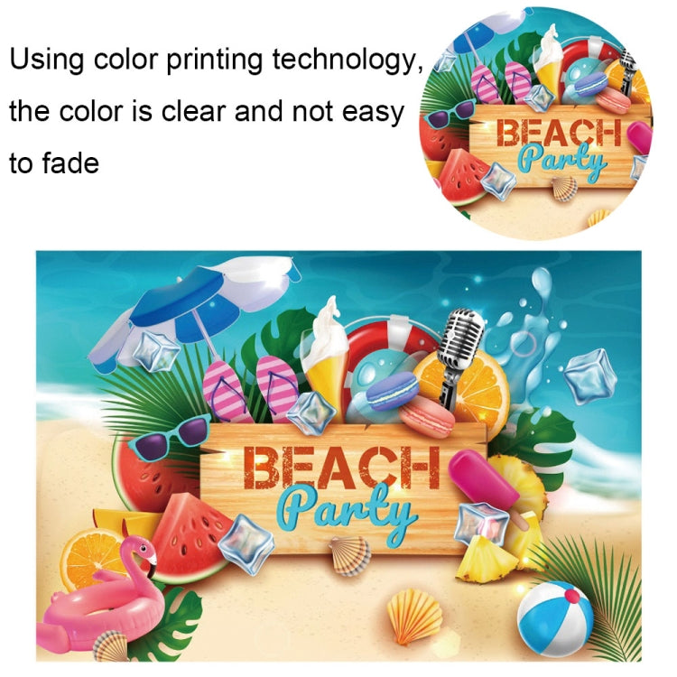 80x120cm Summer Pool Party Decoration Backdrop Swimming Ring Photography Background Cloth(12900866)