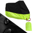 190T Motorcycle Rain Covers Dustproof Rain UV Resistant Dust Prevention Covers, Size: L(Black and Fluorescence Green) - Protective Gear by PMC TechLife | Online Shopping South Africa | PMC TechLife | Buy Now Pay Later Mobicred