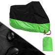 190T Motorcycle Rain Covers Dustproof Rain UV Resistant Dust Prevention Covers, Size: L(Black and Green) - Protective Gear by PMC TechLife | Online Shopping South Africa | PMC TechLife | Buy Now Pay Later Mobicred