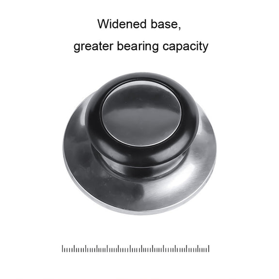 Stainless Steel Lid Handle Plastic Top Bead