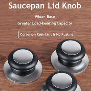 Stainless Steel Lid Handle Plastic Top Bead