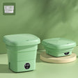 4.5L Mini Portable Folding Household Washing Machine Underwear Washer, Color: Fruit Green(EU Plug) - free shipping - PMC TechLife - Order now!