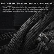 EVESKY  Water Cooler Cpu Fan RGB Fan Liquid Heatsink Integrated Radiator, Spec: 360mm