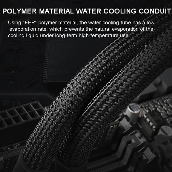 EVESKY  Water Cooler Cpu Fan RGB Fan Liquid Heatsink Integrated Radiator, Spec: 360mm