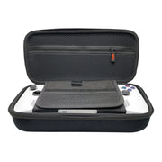 For ASUS ROG Ally Game Console Storage Bag EVA Oxford Bunetto Bracket Protection Bag(Black)