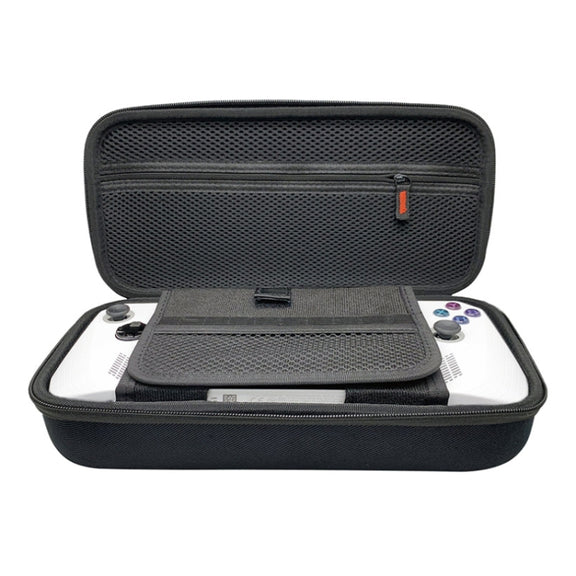 For ASUS ROG Ally Game Console Storage Bag EVA Oxford Bunetto Bracket Protection Bag(Black)