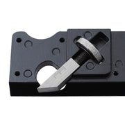 Woodworking Multi-Angle Chamfering Adjustable Depth Hand Planer, Color: Black + 6 Blades
