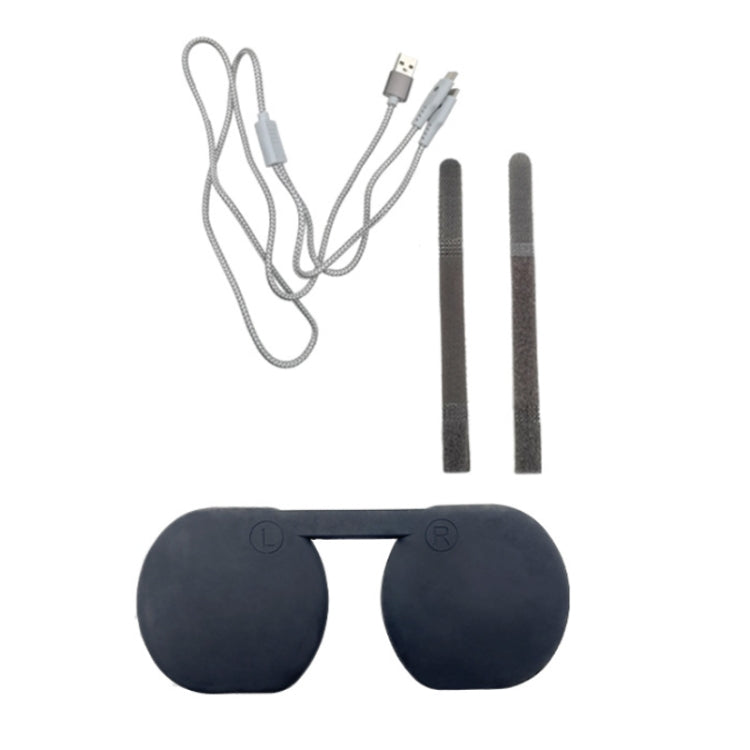 iplay for PSVR2 TYPE-C Charging Cable + Glasses Cover + Cable Tie Set(HBP-509)