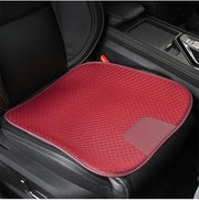 Car Seat Without Backrest Ice Silk Cushion(Claret)