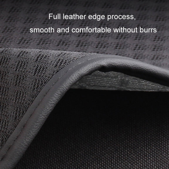 Car Seat Without Backrest Ice Silk Cushion(Claret)