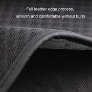 Car Seat Without Backrest Ice Silk Cushion(Black)