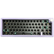 67 Keys Three-mode Customized DIY With Knob Mechanical Keyboard Kit Supports Hot Plug RGB Backlight, Color: Purple - Other by PMC TechLife | Online Shopping South Africa | PMC TechLife | Buy Now Pay Later Mobicred