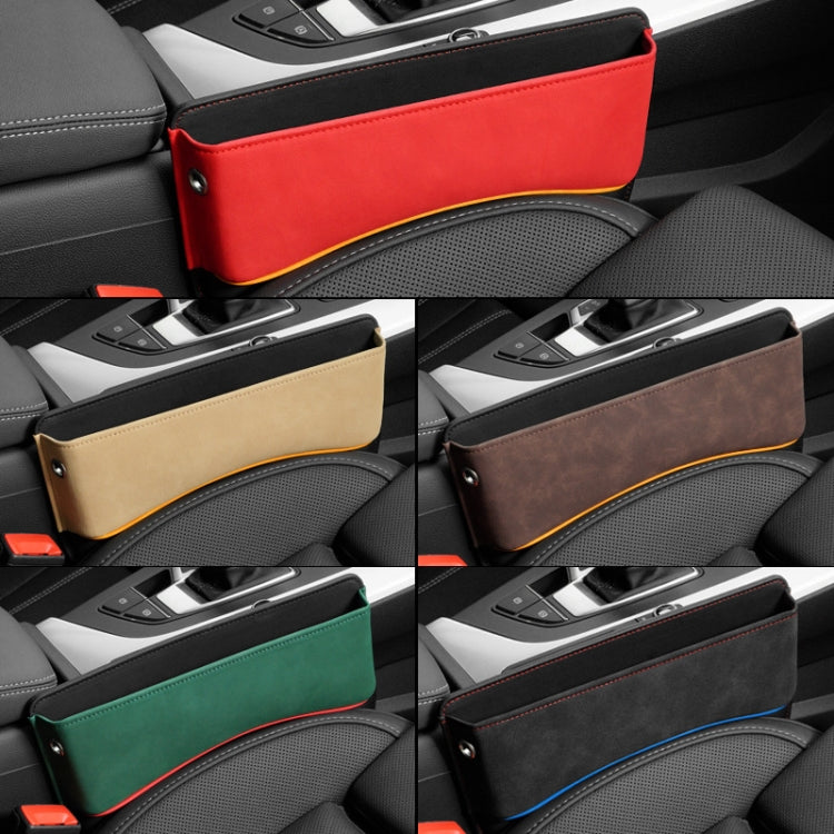 Car Seat Gap Multi-Functional Sundries Storage Box(Brown)