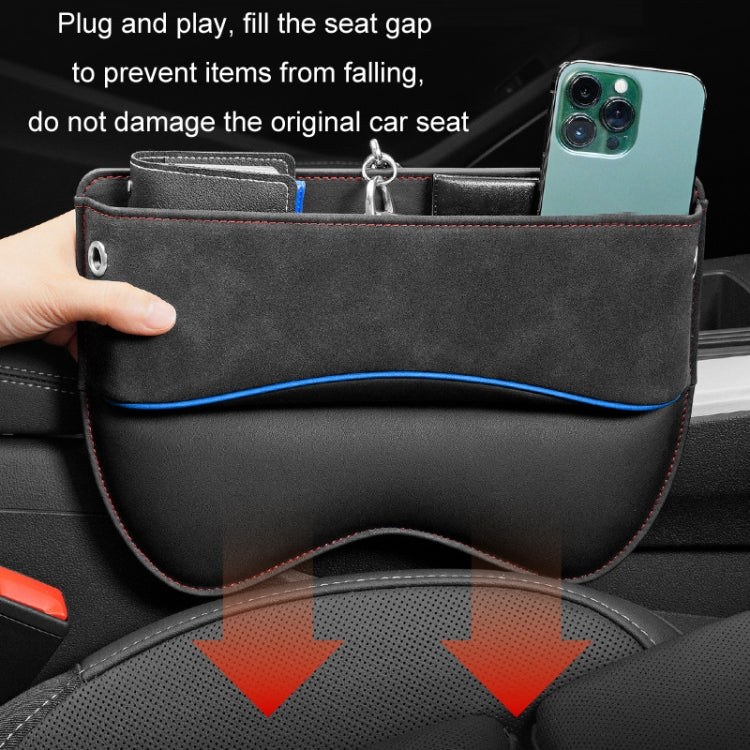 Car Seat Gap Multi-Functional Sundries Storage Box(Brown)