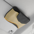 Car Sun Visor Multifunctional Glasses Case Card Storage Bracket(Beige) - Sunglasses & Glasses Clips by PMC TechLife | Online Shopping South Africa | PMC TechLife | Buy Now Pay Later Mobicred