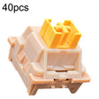 40pcs Customized Hot Swap Mechanical Keyboard 3Pin Shaft(Peach Linear Mute Shaft) - Other by PMC TechLife | Online Shopping South Africa | PMC TechLife | Buy Now Pay Later Mobicred