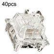 40pcs Customized Hot Swap Mechanical Keyboard 3Pin Shaft(Crystal Dust Shaft) - Other by PMC TechLife | Online Shopping South Africa | PMC TechLife | Buy Now Pay Later Mobicred