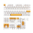Bee Milk 140 Keys Sublimation Mechanical Keyboard PBT Keycaps - Silicone / Sticker by PMC TechLife | Online Shopping South Africa | PMC TechLife | Buy Now Pay Later Mobicred