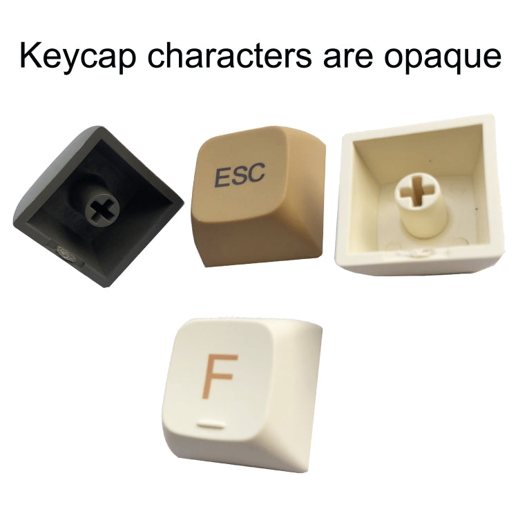 Plastic 128 Keys Sublimation Mechanical Keyboard PBT Keycaps