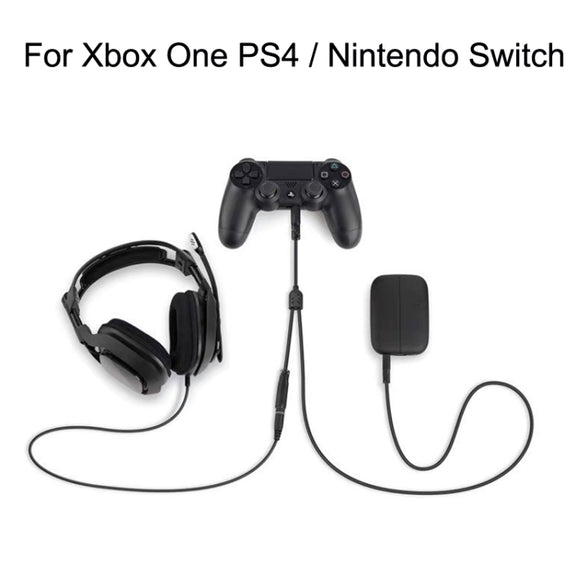 3.5mm Voice Party Live Recording Audio Cable Mobile Game Projection Computer Chat Link Cable(Black)