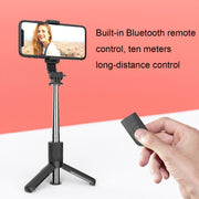 CYKE Mini Phone Selfie Stick Tripod Multifunctional Desktop Live Bracket, Style: Aluminum Alloy