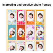 Children Instant Print Camera 1080P 2.4-Inch IPS Screen Dual Lens Photography Camera(Pink)