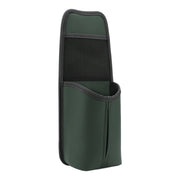Car Seat Leather Multifunctional Tissue Water Cup Storage Hanging Bag(Army Green)
