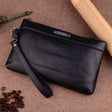 Men Clutch Bag Casual Long Zipper Wallet Large Capacity Handbag(Black) - Wallets by PMC TechLife | Online Shopping South Africa | PMC TechLife | Buy Now Pay Later Mobicred