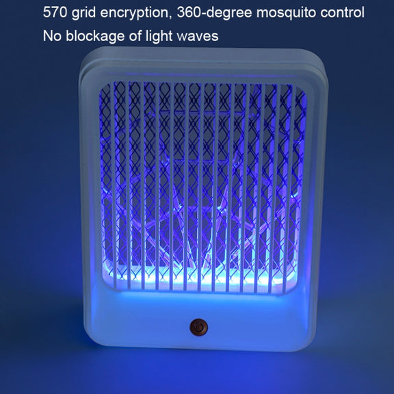 Household USB Wall Mounted Mosquito Killer Lamp, Style: Plug-in Model White