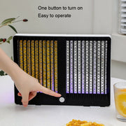 Mosquito Killer Lamp Household Fly Catchers, Style: Charge and Plug Dual-Use Black