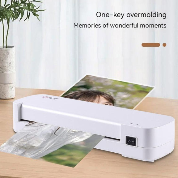 A4 Hot Cold Laminator Machine Photo Documents Hot Lamination 220V EU Plug