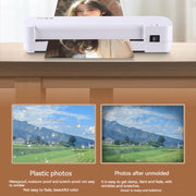 A4 Hot Cold Laminator Machine Photo Documents Hot Lamination 220V EU Plug