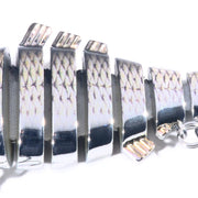 HENGJIA 10cm 24g Bionic Multi-Section Fish Bait Plastic Electroplating Fake Bait(1)