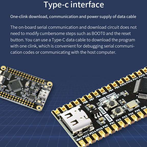 Yahboom MCU RCT6 Development Board STM32 Experimental Board ARM System Core Board, Specification: APM32E103RET6