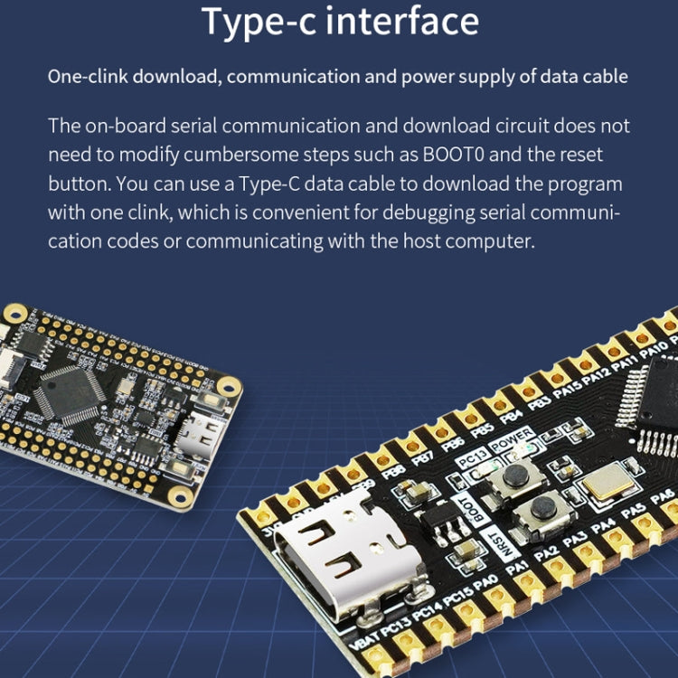 Yahboom MCU RCT6 Development Board STM32 Experimental Board ARM System Core Board, Specification: STM32F103C8T6