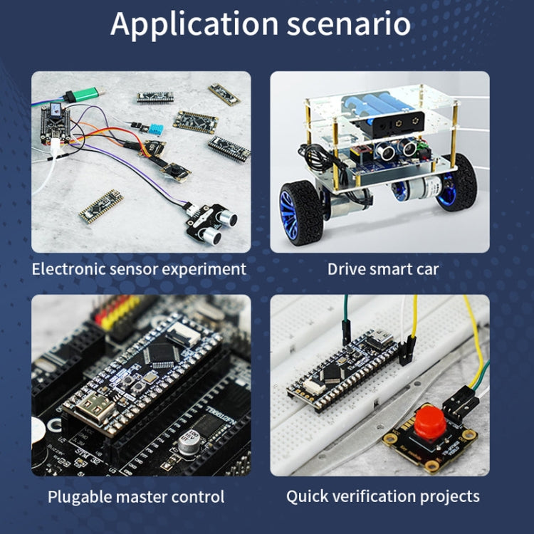 Yahboom MCU RCT6 Development Board STM32 Experimental Board ARM System Core Board, Specification: STM32F103C8T6