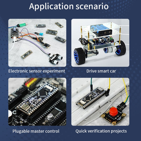 Yahboom MCU RCT6 Development Board STM32 Experimental Board ARM System Core Board, Specification: STM32F103C8T6