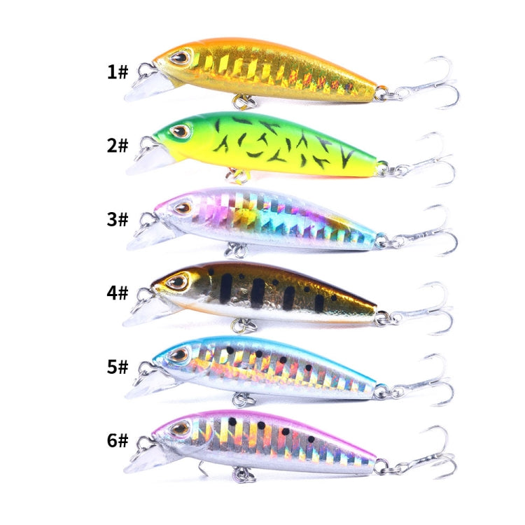 HENGJIA 5.5cm 6.6g Mino Luya Fake Bait Long Casting Sinking Bionic Lure(4)