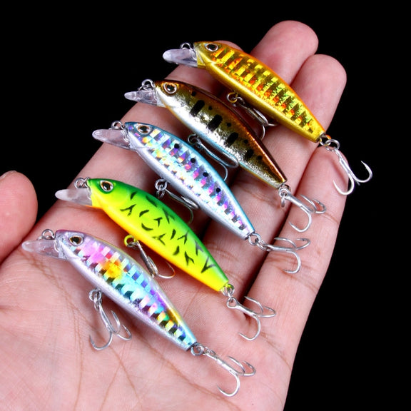 HENGJIA 5.5cm 6.6g Mino Luya Fake Bait Long Casting Sinking Bionic Lure(6)