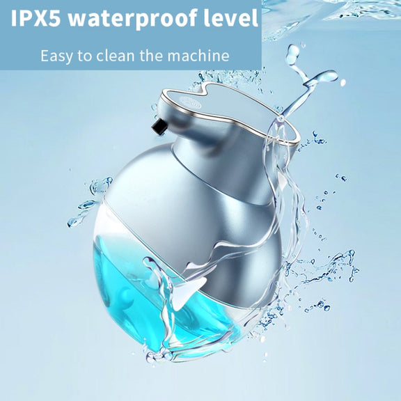 Intelligent Automatic Sensor Wall-Mounted Soap Dispenser, Color: White Bubble Model