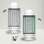 LED-UV Purple Light Wave Electric Shock Mosquito Killer Lamp Mini Plug-In Mosquito Repellent, CN Plug(Green)