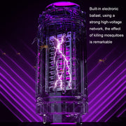 LED-UV Purple Light Wave Electric Shock Mosquito Killer Lamp Mini Plug-In Mosquito Repellent, CN Plug(Green)