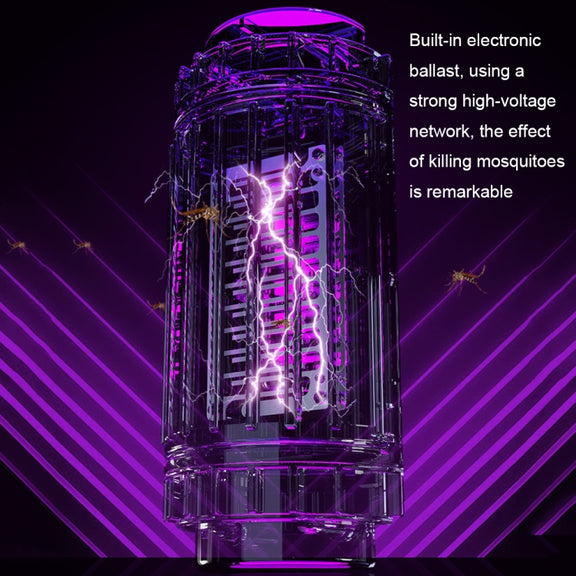 LED-UV Purple Light Wave Electric Shock Mosquito Killer Lamp Mini Plug-In Mosquito Repellent, CN Plug(Green)
