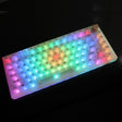 82 Keys Bluetooth Wireless 3-mode RGB Hot-plug Customized Mechanical Keyboard Kit + Keycap(White) - Other by PMC TechLife | Online Shopping South Africa | PMC TechLife | Buy Now Pay Later Mobicred