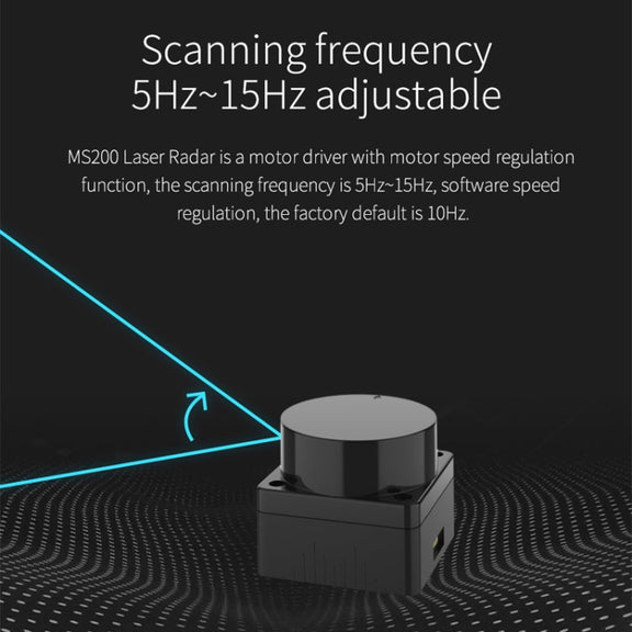 Yahboom Lidar ROS2 Robot SLAM Mapping Navigation Ranging TOF(MS200)