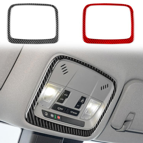 For Chevrolet Malibu 2016-2024 Left-hand Drive Reading Light Frame Decoration Sticker(Red)