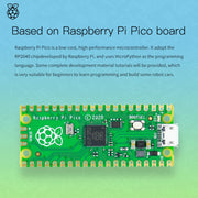 Yahboom Python Programming Smart Car Development Board Kit For Raspberry Pi Pico(Pico Robot)