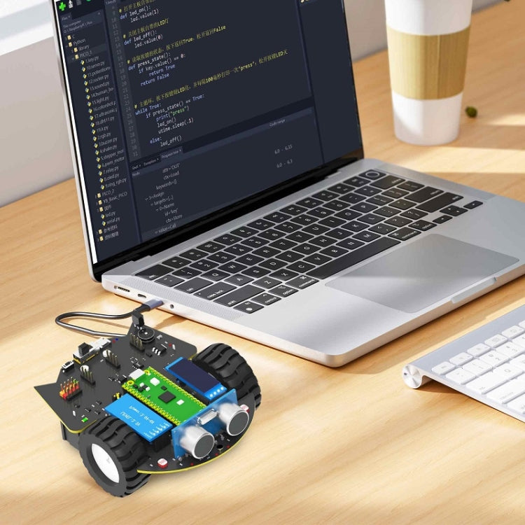 Yahboom Python Programming Smart Car Development Board Kit For Raspberry Pi Pico(Pico Robot)